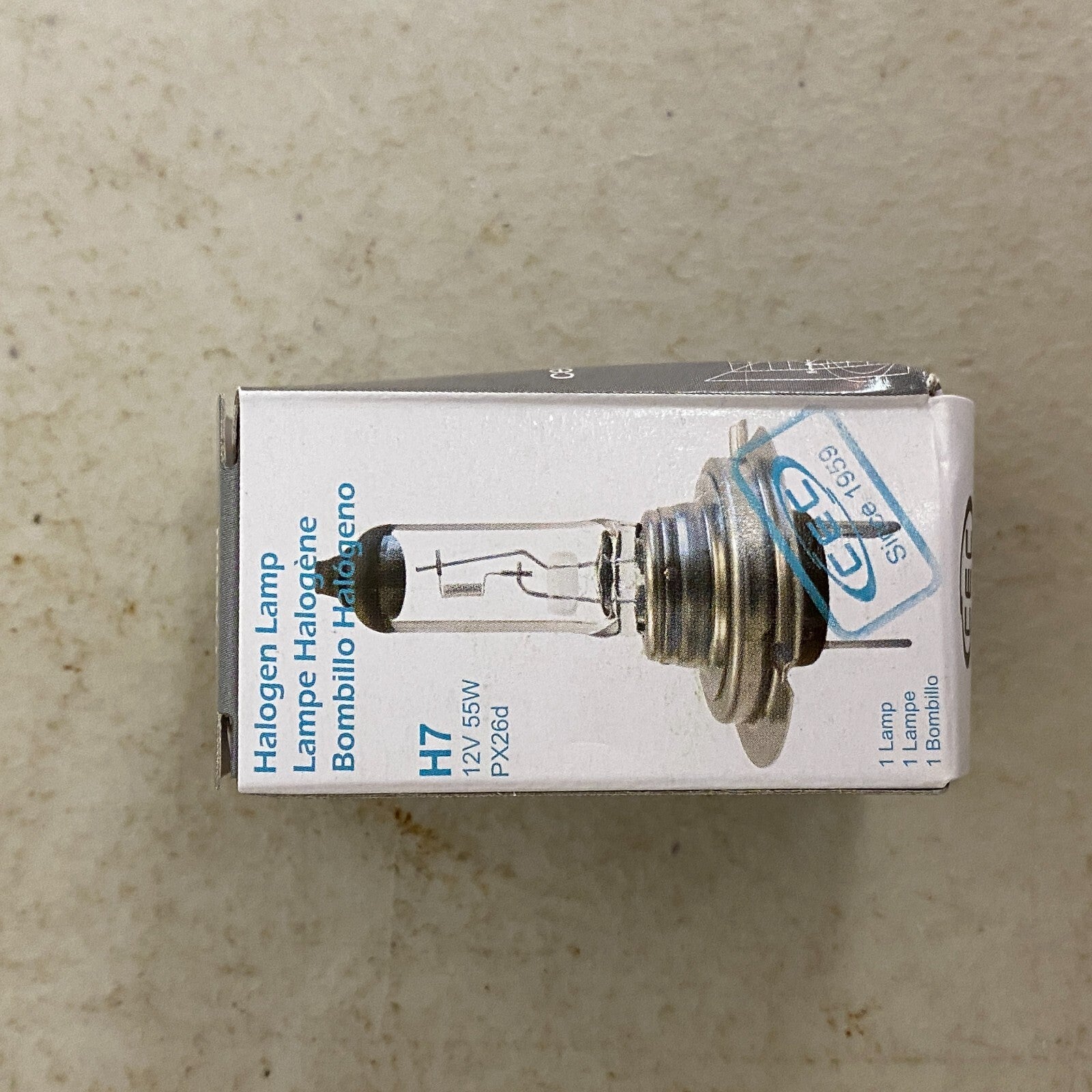CEC Halogen Light Bulb H7 PX26d  12V , 55W , Brand New!