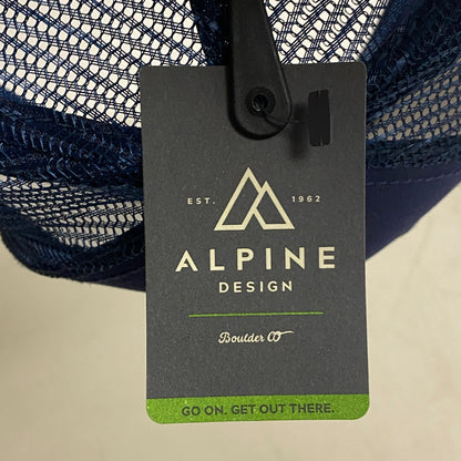 Alpine Design AD Washed Mesh Trucker Cap Navy ADMA8015
