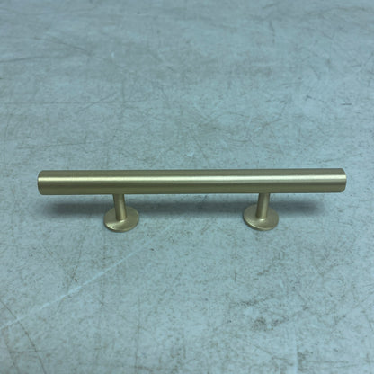 Signature Hardware 6" Diehl Adjustable Round Brass Drawer Pull - Satin Brass