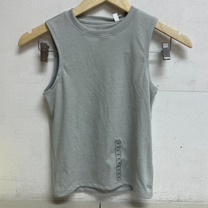 DSG Boy's Poly Muscle Tank High Rise / Pure White DAB13119 BRAND NEW