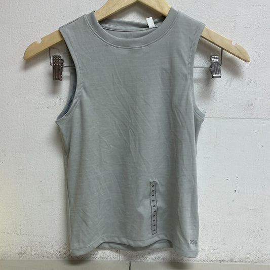 DSG Boy's Poly Muscle Tank High Rise / Pure White DAB13119 BRAND NEW