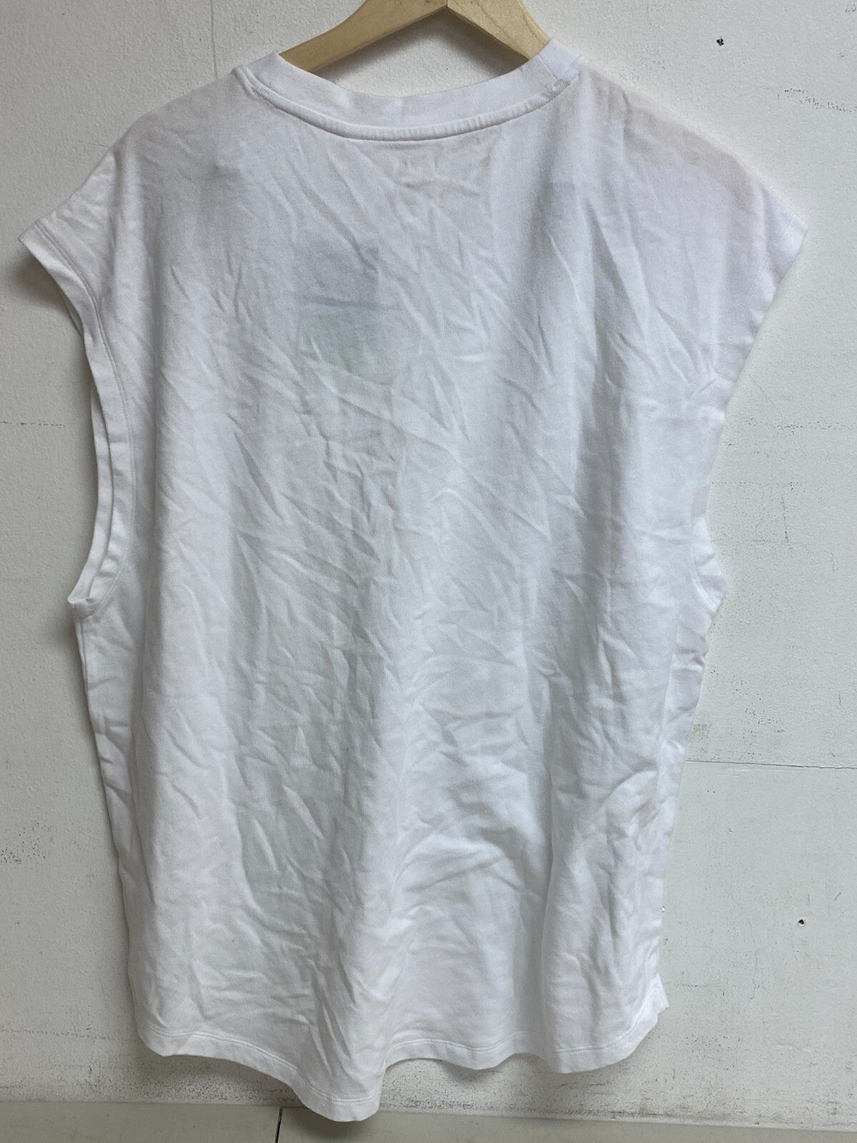DSG Men's Heavyweight Jersey Muscle Tank Pure White BOSSM23106W BRAND NEW