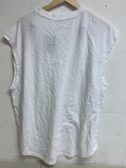 DSG Men's Heavyweight Jersey Muscle Tank Pure White BOSSM23106W BRAND NEW