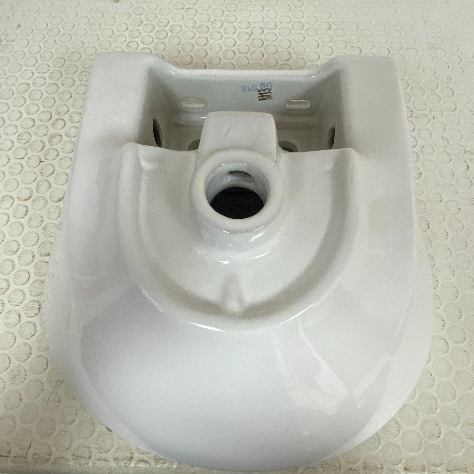 Signature Hardware 17″ Lanken Mini Porcelain Wall‑Mount Sink 4″ Center SH129910W