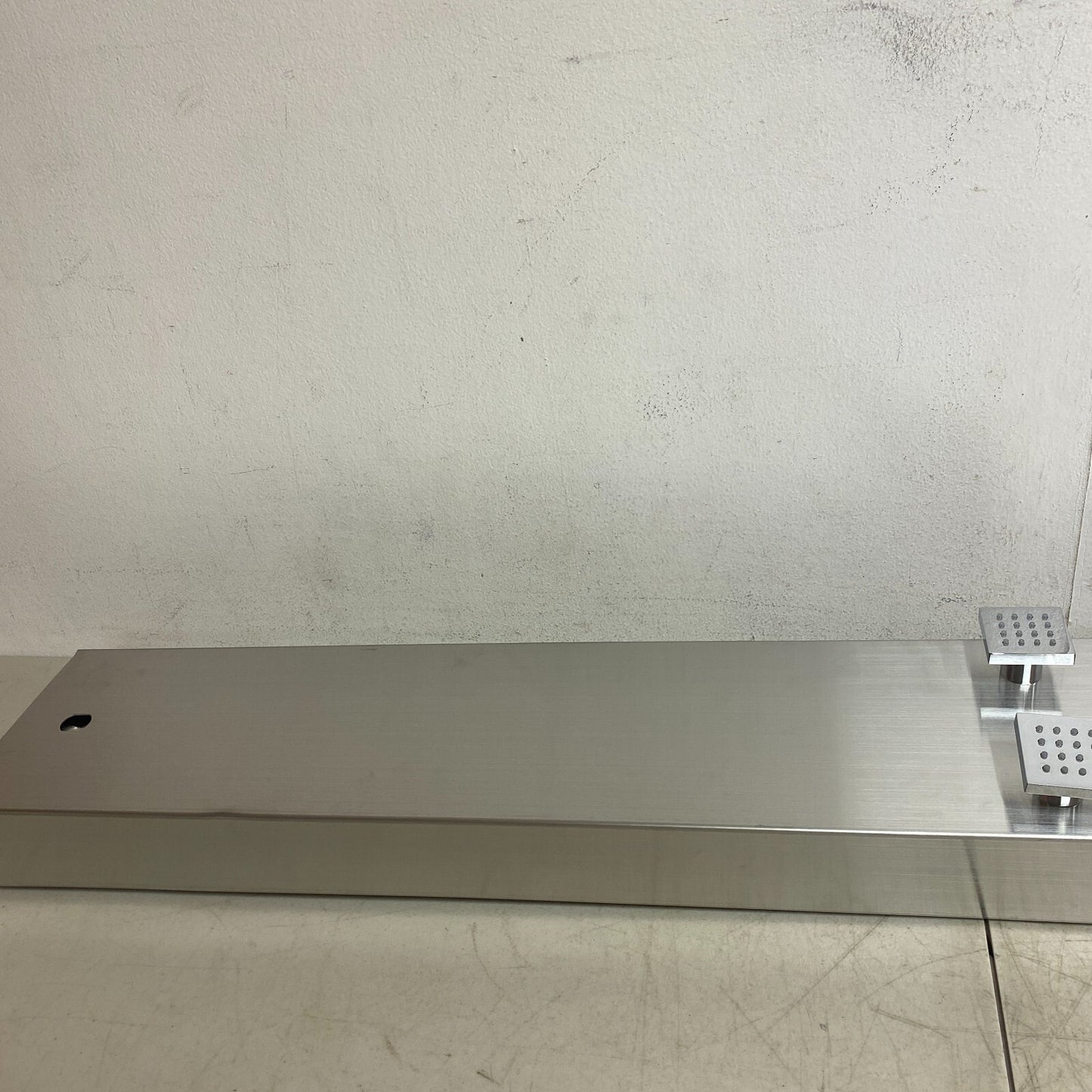 Signature Hardware Shelton Thermostatic Stainless Steel Shower Panel SH441116