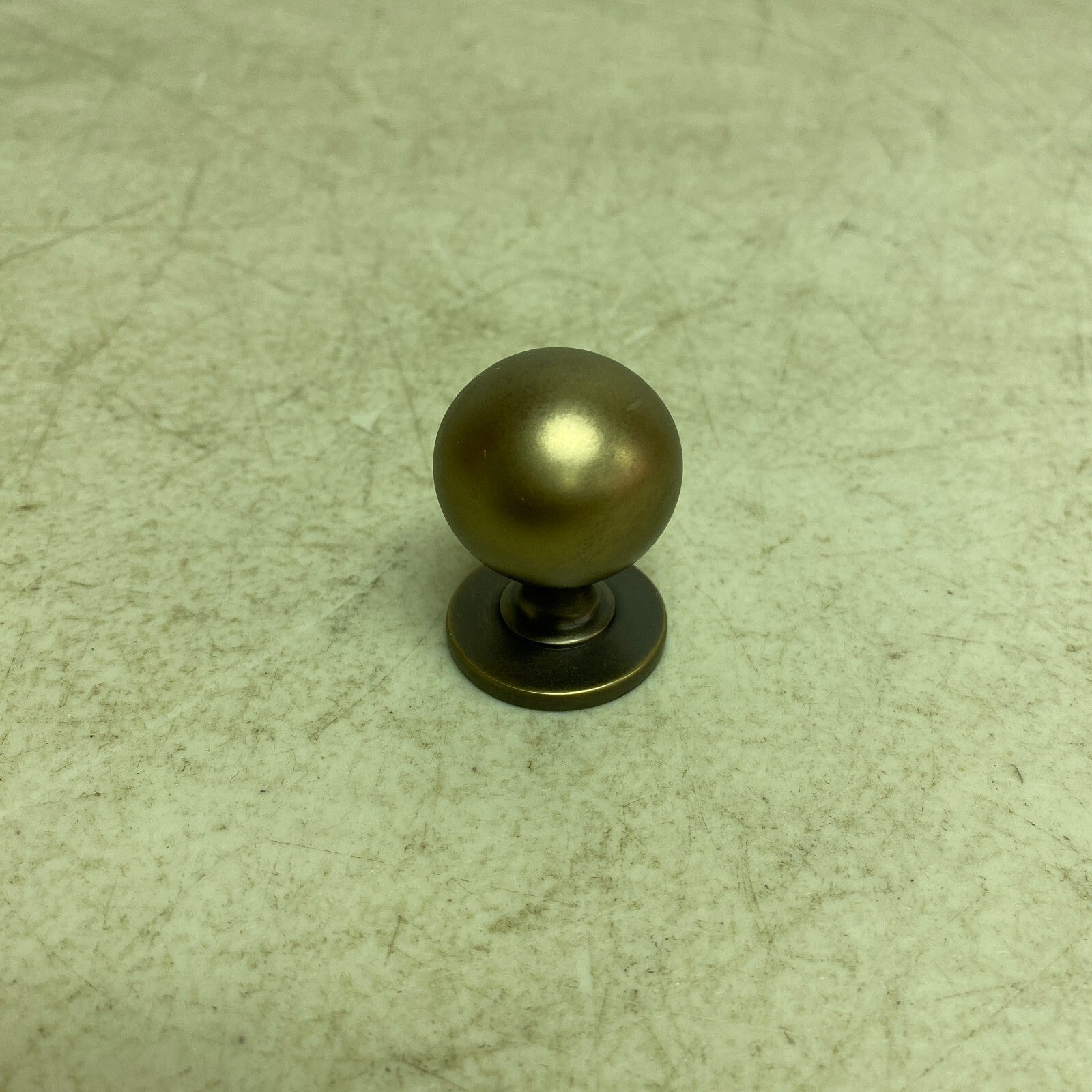 Signature Hardware 1-1/4" Rodino Solid Brass Round Cabinet Knob - Antique Brass