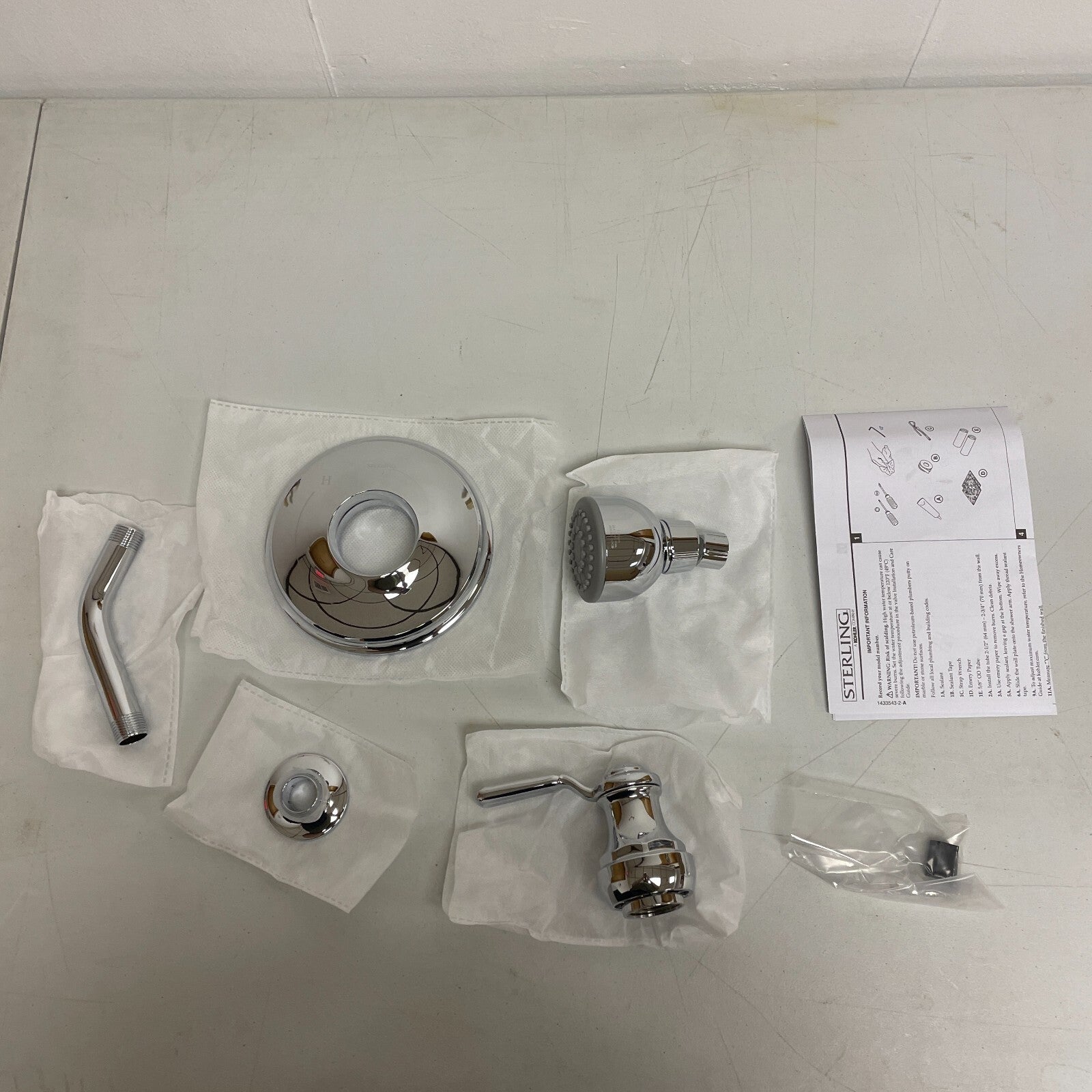 Kohler Ludington Rite‑Temp Shower Faucet Trim Set Polished Chrome TS27370‑4G‑CP