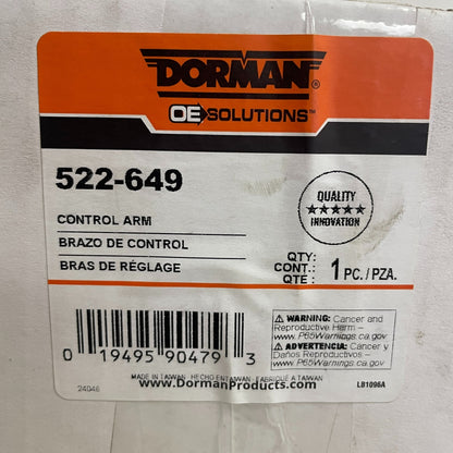 Dorman 522-649 Rear Lower Control Arm 2003–2004 Mitsubishi Outlander 2.4L