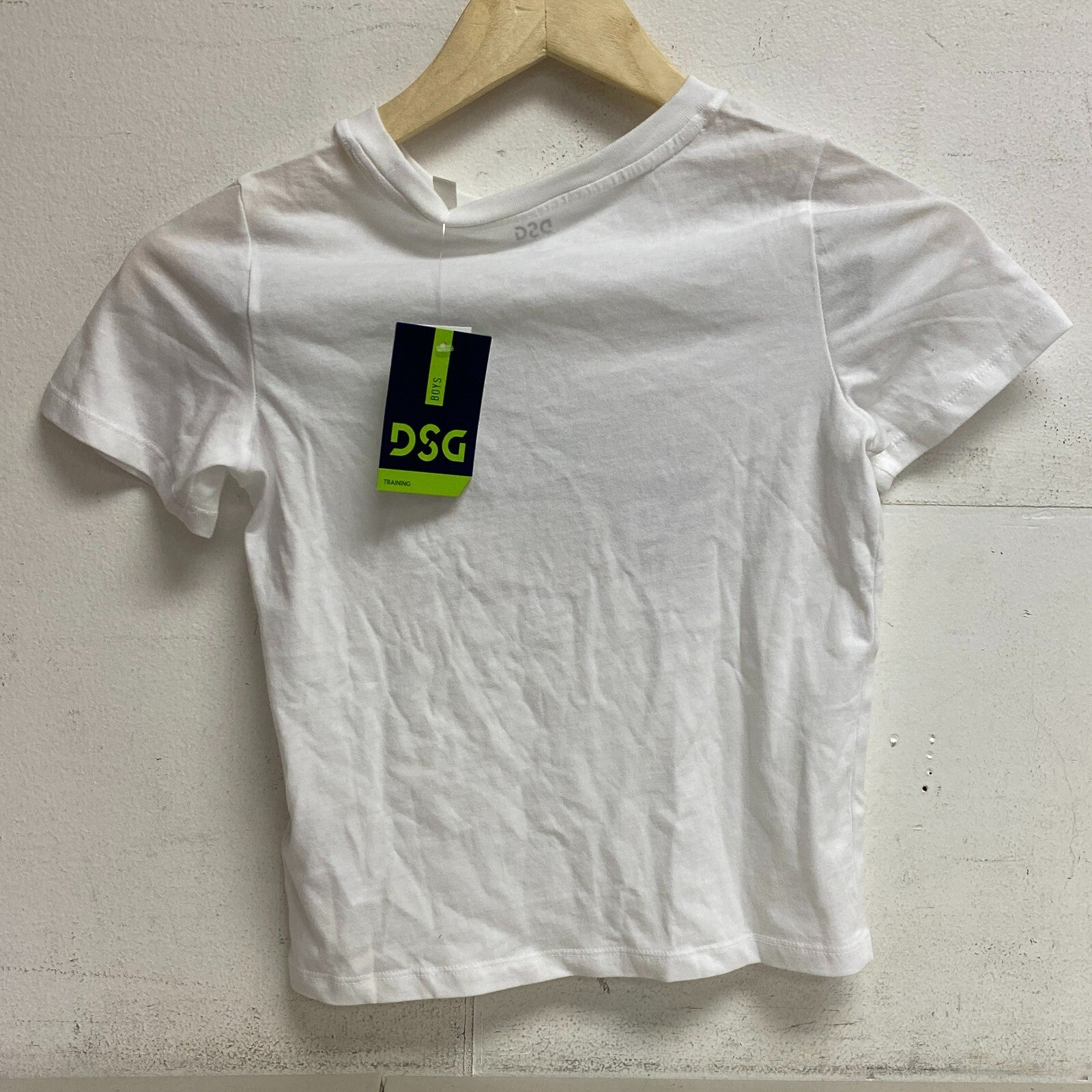DSG Boys' Solid Cotton Graphic T-Shirt Pure White Gamer DAB21108 Trend Summer