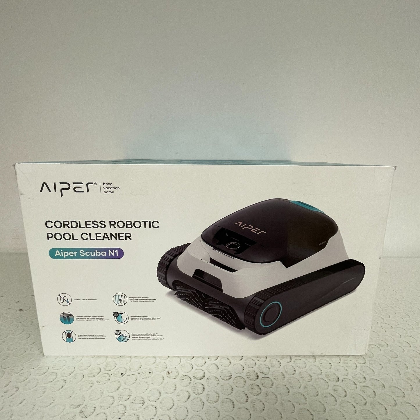 Aiper Scuba S1 Cordless Robotic Inground Pool Cleaner Vacuum Wall Floor Cleaning