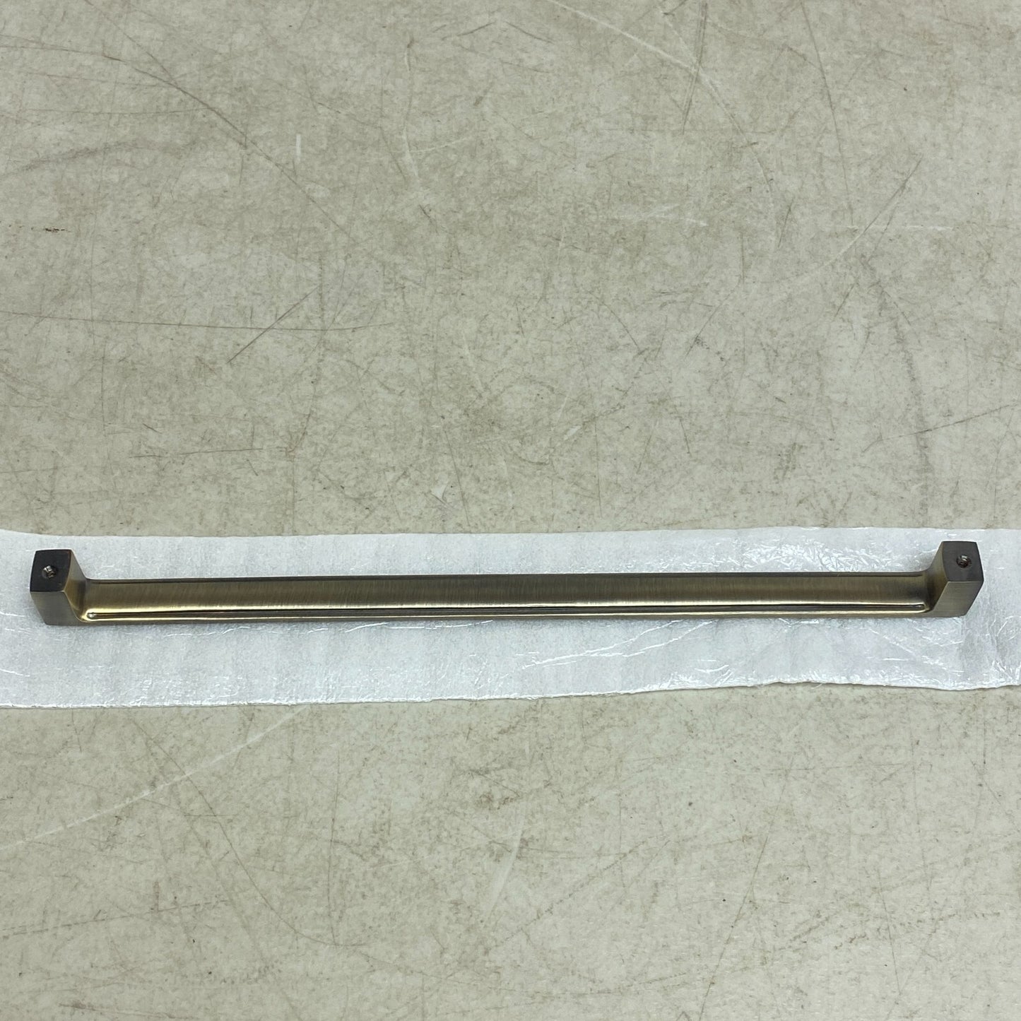 Signature Hardware 12" Gebara Brass Cabinet Pull - Antique Brass