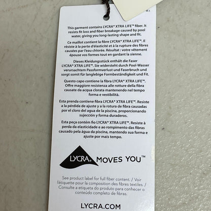 Calia Womens Mid Rise Wide Band Bottom Green Multi Summer Stylish WSA20406PRTX