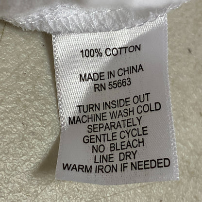 Joie White Gaze Boho Tank Top Button Back Thick Strap Casual Shirt Size Medium