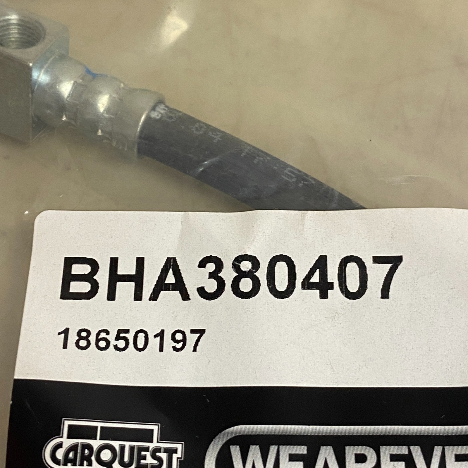 Carquest Brake Hose Assembly Rear Center for 1998–2002 Camaro/Firebird BHA380407