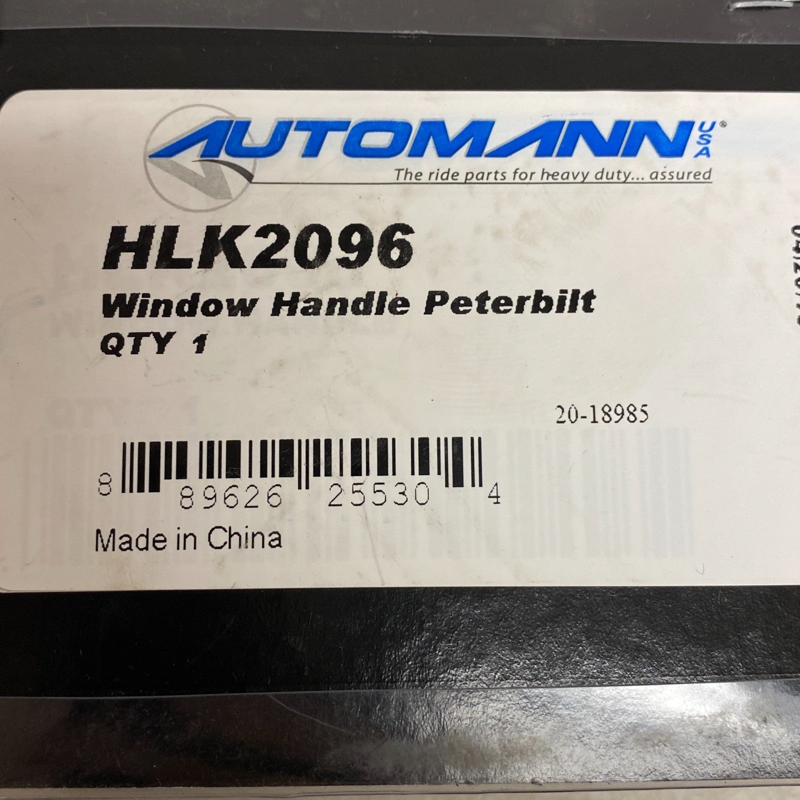 Automann HLK2096 Window Handle (Crank) Peterbilt 320/330/337/357/359/377