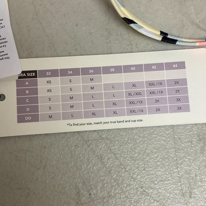 Calia Women's Tie Back Low Support Floral Bikini Top Multicolor Palm WSA23200PRT