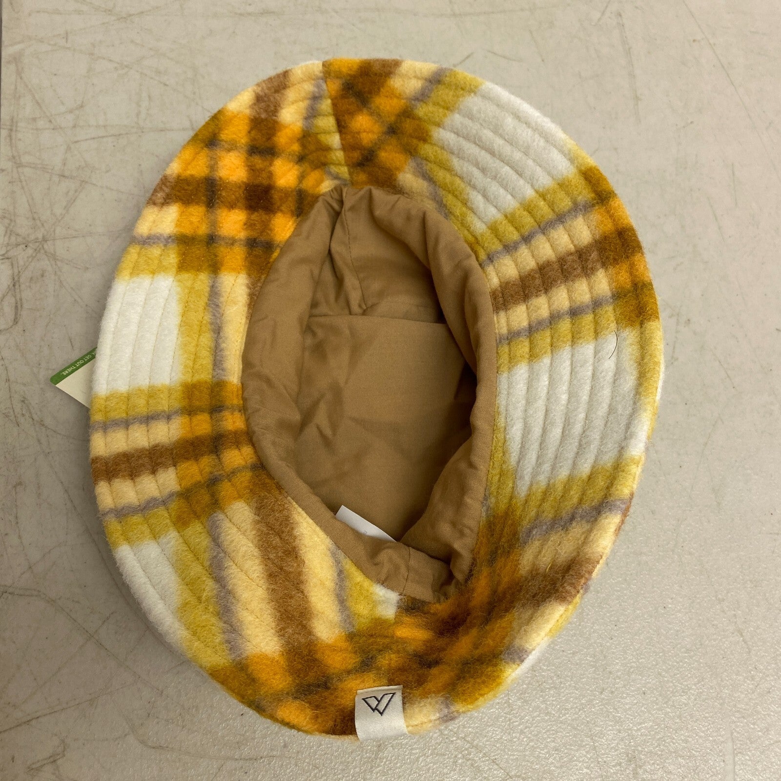 Alpine Design Womens AD W Brushed Bucket Hat Pumpkin Patch Plaid One Size [OSFA]