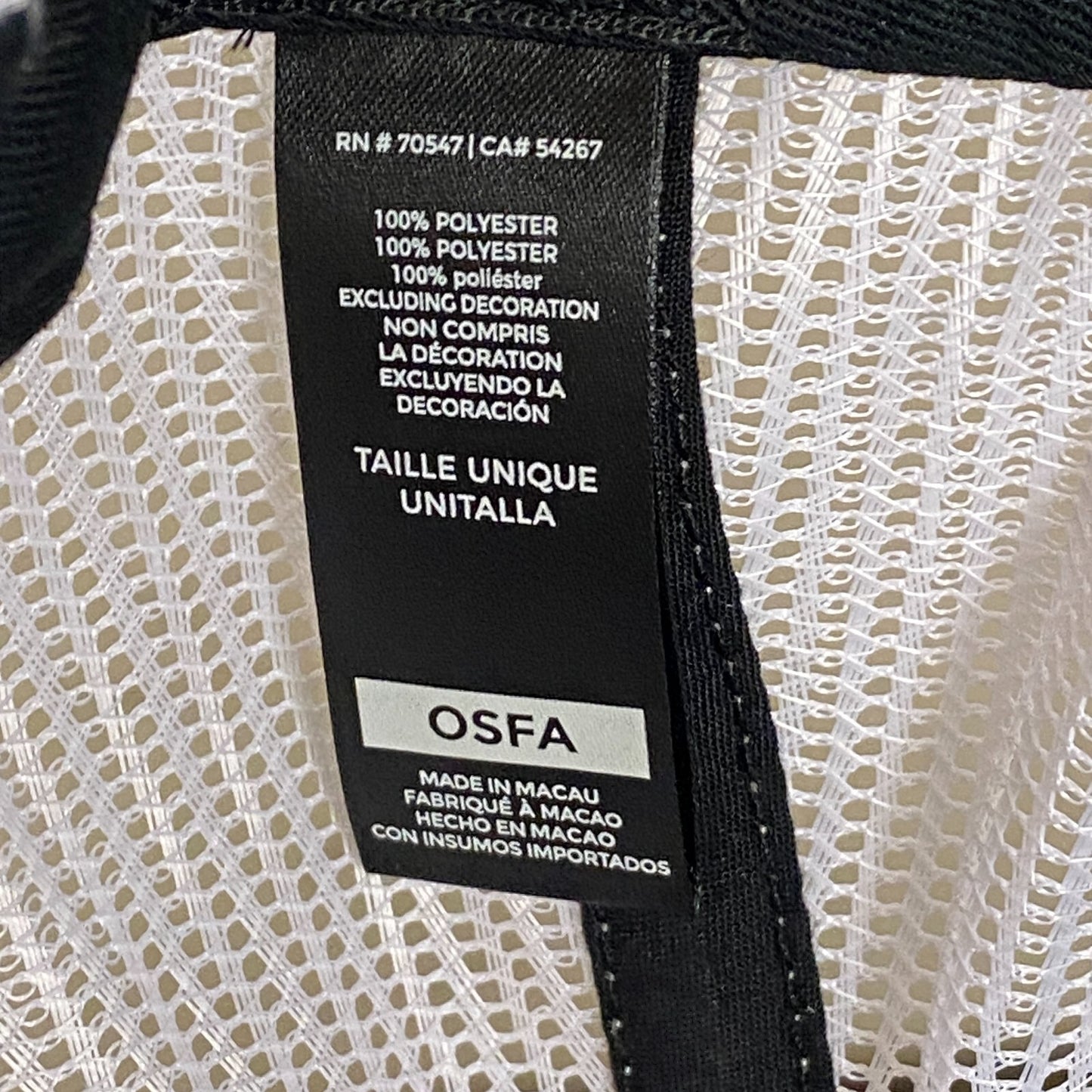 '47 Truckers Adjustable Los Angeles Dodgers Baseball Cap Gray/White Strap Hat OS