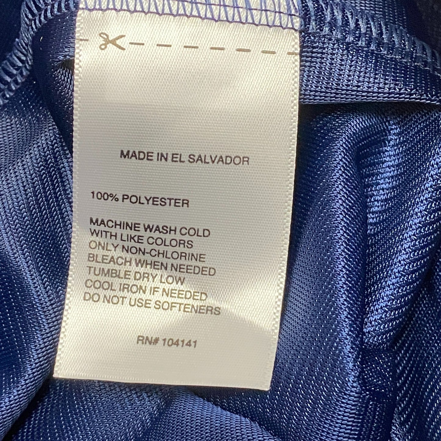 DSG Men's Pocketless Mesh Shorts University Navy DAM20112 Sporty Fitness Trendy