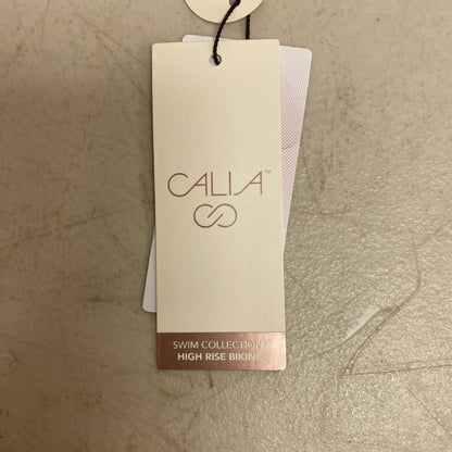 Calia Women's Swim Collection HighRise Swim Bottoms Navy Color Block WSA23406PRT