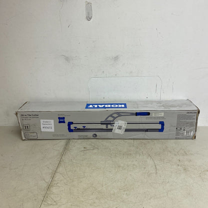 Kobalt 30 inch Tile Cutter 7/8 Cutting Wheel Up to 1/2 inch Thickness