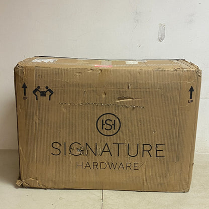 Signature Hardware 27'' Rowena SHF2718WH Fireclay Farmhouse Sink-White