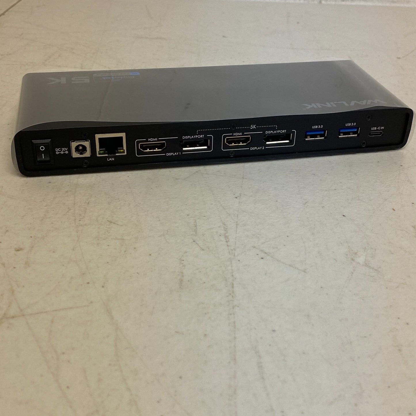 WAVLINK USB C/USB 3.0 Universal Docking Station Dual Monitor Windows Mac 60Hz