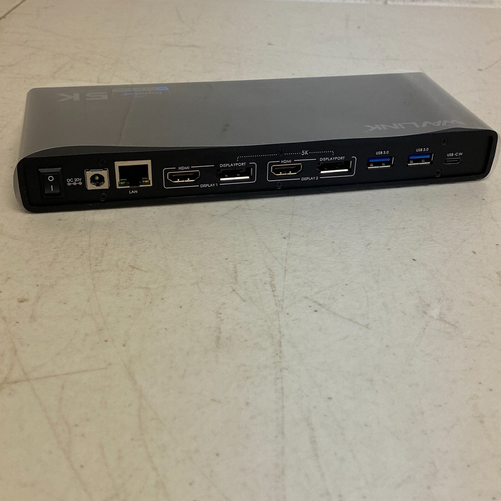 WAVLINK USB C/USB 3.0 Universal Docking Station Dual Monitor Windows Mac 60Hz