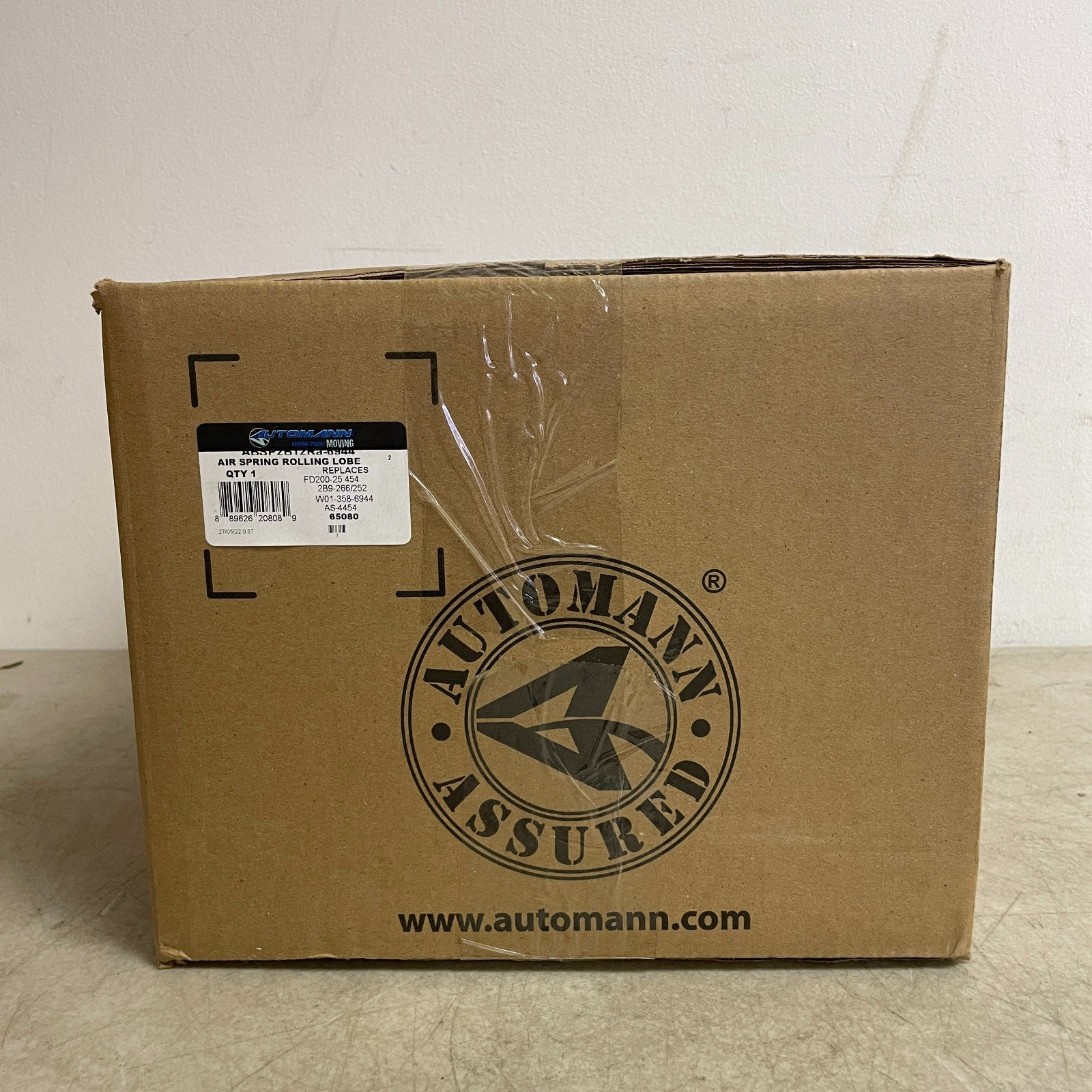 Automann ABSP2B12RA-6944 Air Spring Double Convoluted for Commercial Truck