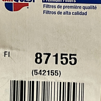 Carquest Engine Air Filter Heavy-Duty WIX/NAPA Equivalent White 87155