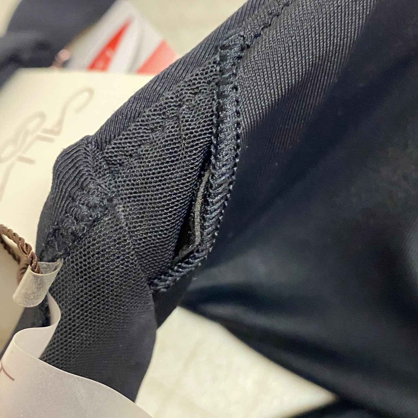 Calia Women's Swim Collection Tie Front Racerback Bikini Top Pure Black WSA22200