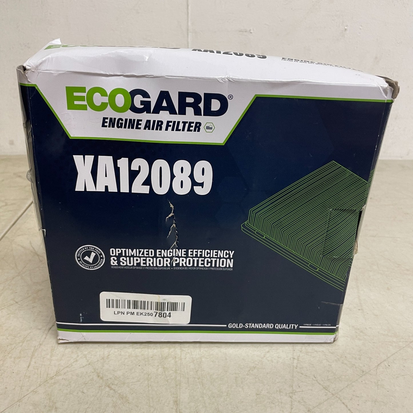 EcoGard XA12089 Premium Engine Air Filter Fits Honda Acura Vehicles
