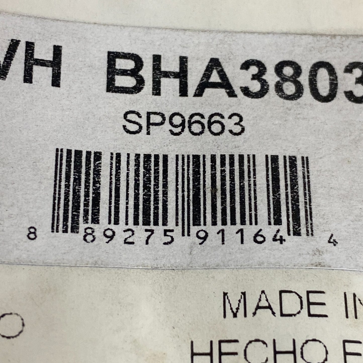 Carquest Wearever BHA380395 Brake Hose Assembly Rear Right 98–02 Honda Accord