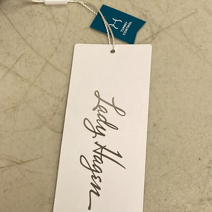 Lady Hagan Womens Tummy Control Capri Pant Dark Navy Solid Pull On WGH15403