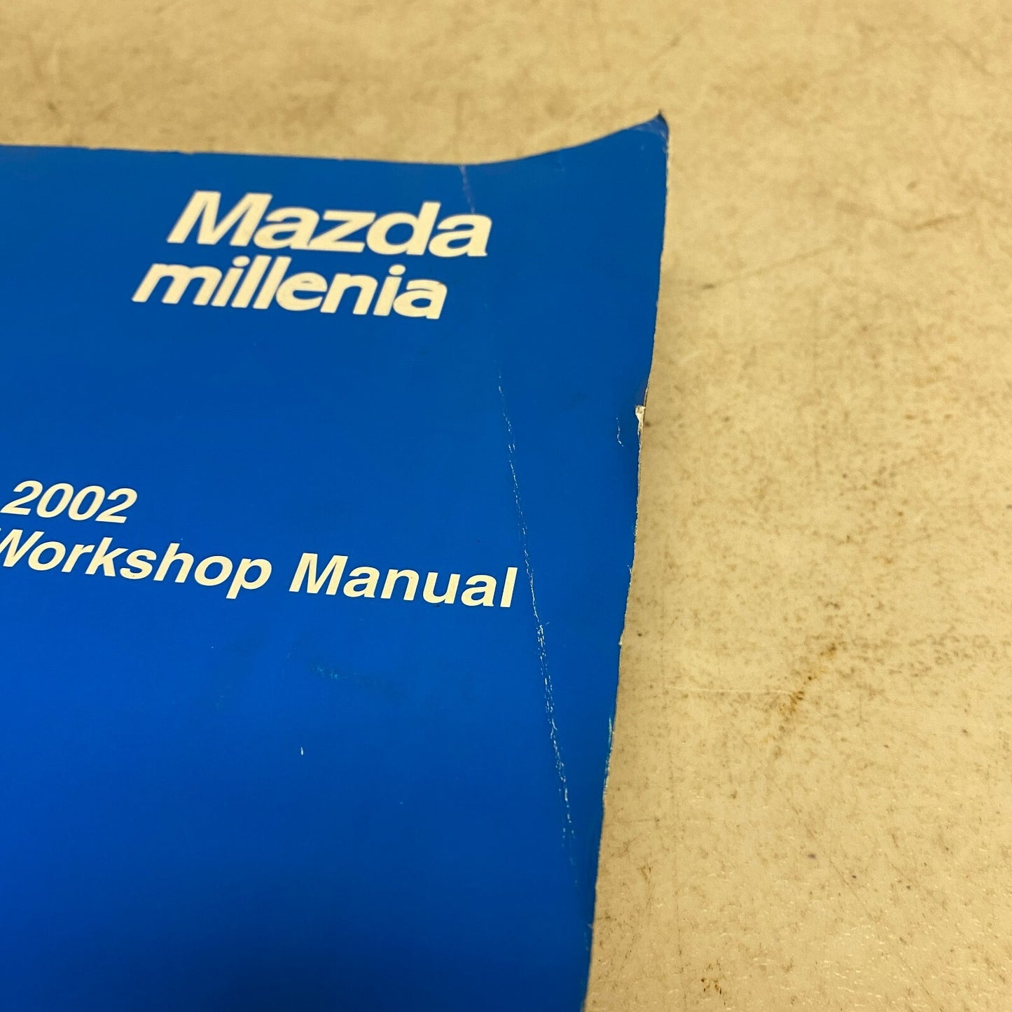 Mazda millenia 2002 Workshop Manual 9999-95-044B-02 , #580-1CP