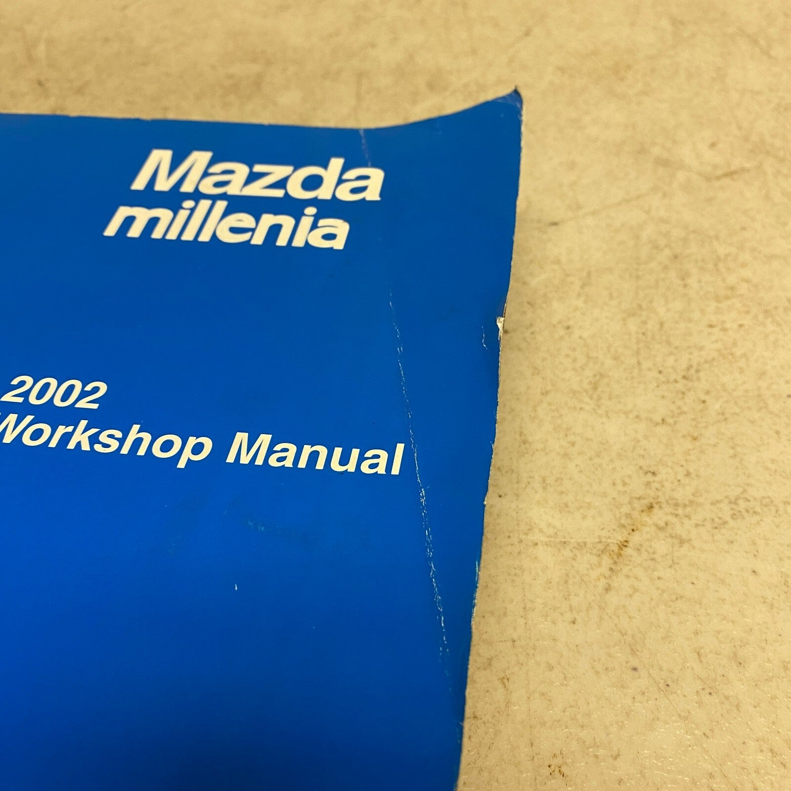 Mazda millenia 2002 Workshop Manual 9999-95-044B-02 , #580-1CP