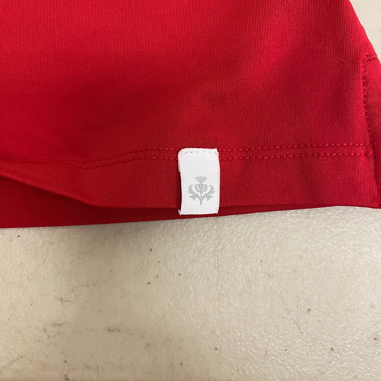 Lady Hagen Womens Contrast Trim Slvs Polo Positive Red WGH11476 BRAND NEW