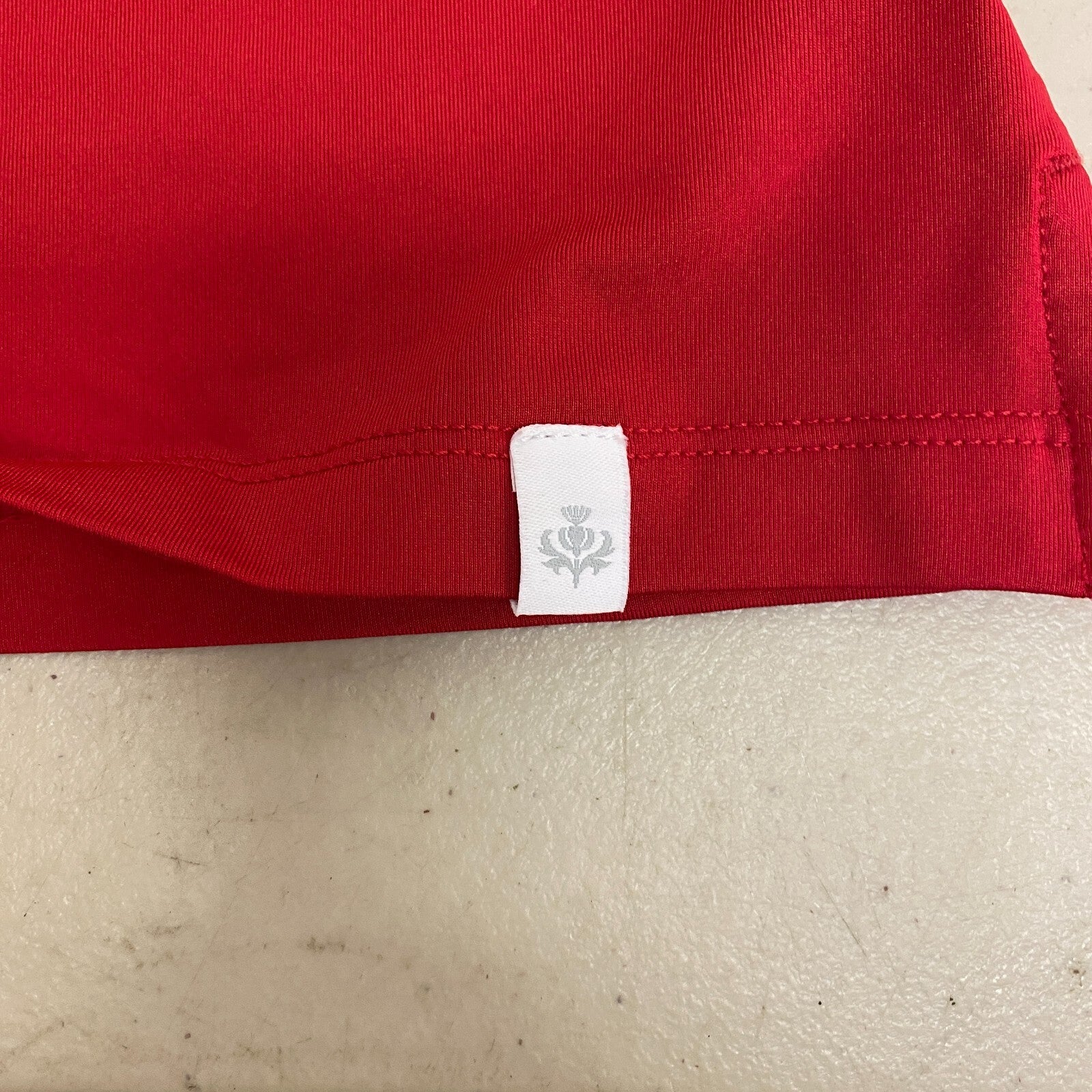 Lady Hagen Womens Contrast Trim Slvs Polo Positive Red WGH11476 BRAND NEW