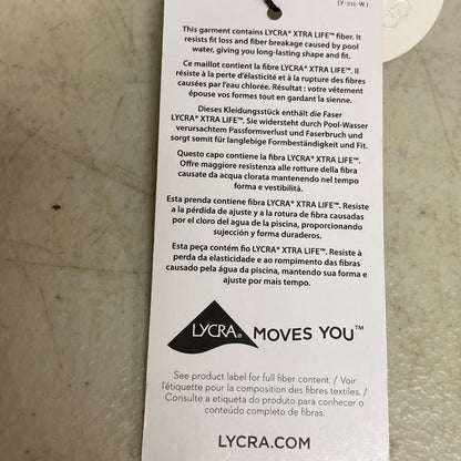 Calia Womens Cross Front HW Bottom Simple Stripe Black/ White WSA21403PRTXWP