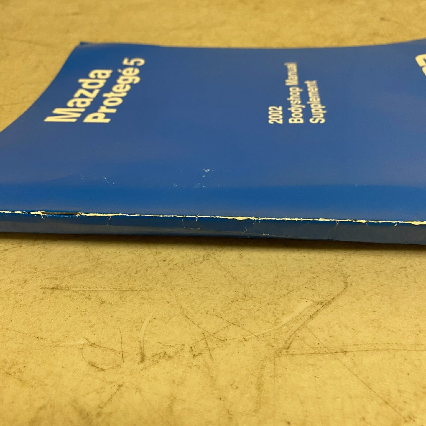 Mazda Protoge 5 2002 Bodyshop Manual Supplement 9999-95-036F-02 , #555-1CP