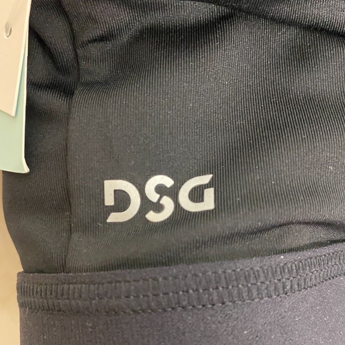 DSG Women's High Support Fixed Cup Wide Racerback Bra Pure Black DAW21715 New