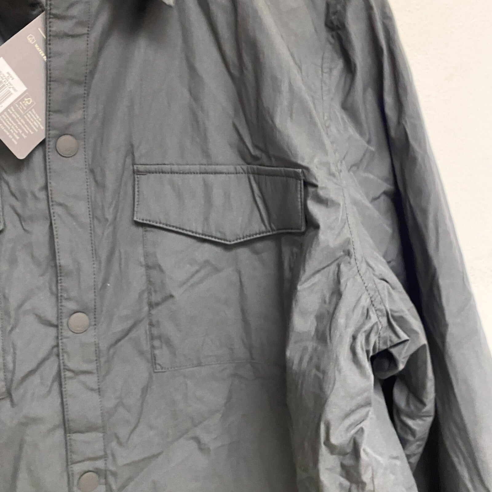 ALPINE AD M HILLTOP VIEW SHIRT JACKT PURE BLACK ADM23609