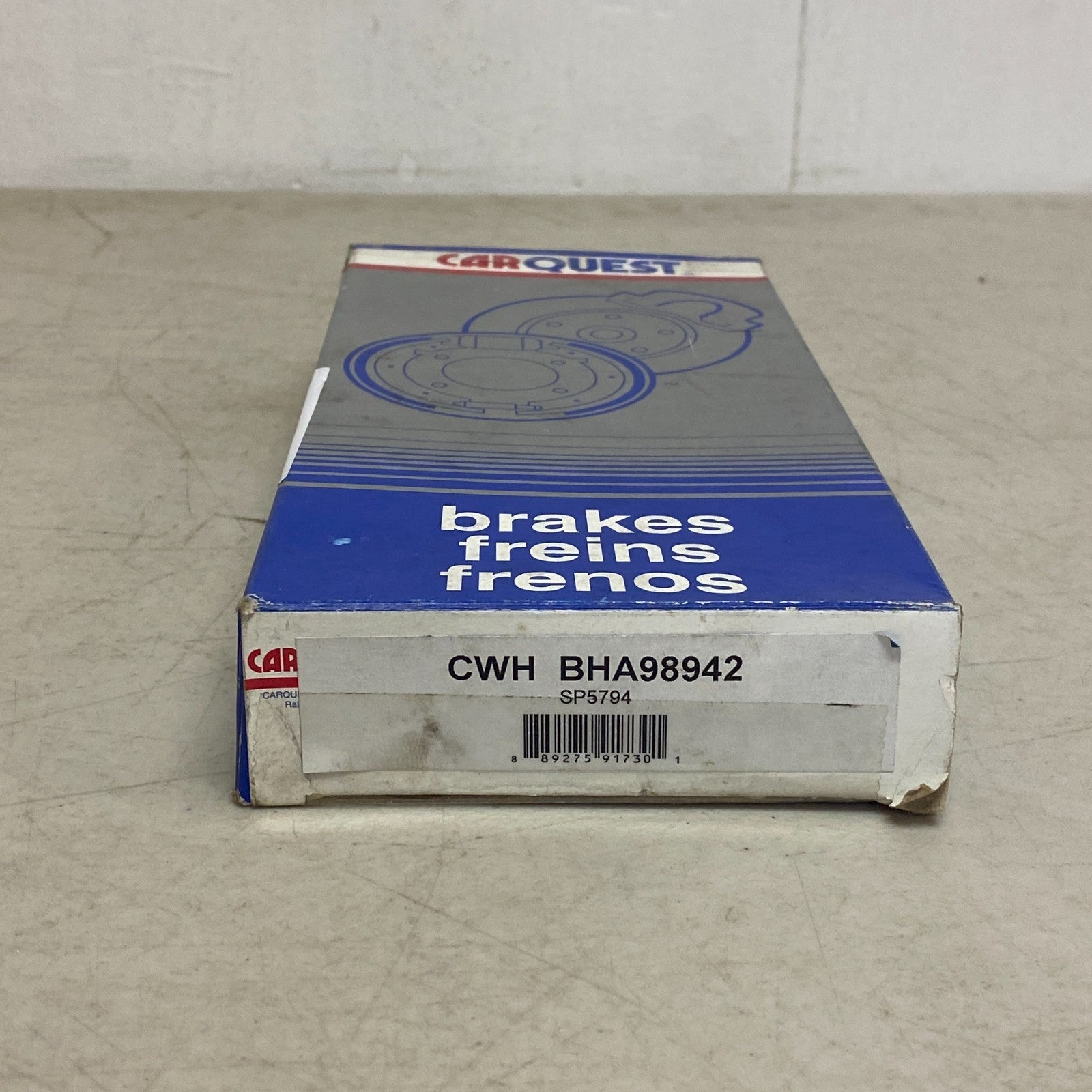 Carquest BHA98942 Brake Hydraulic Hose 22.5″ Black EPDM w/ Copper Washers