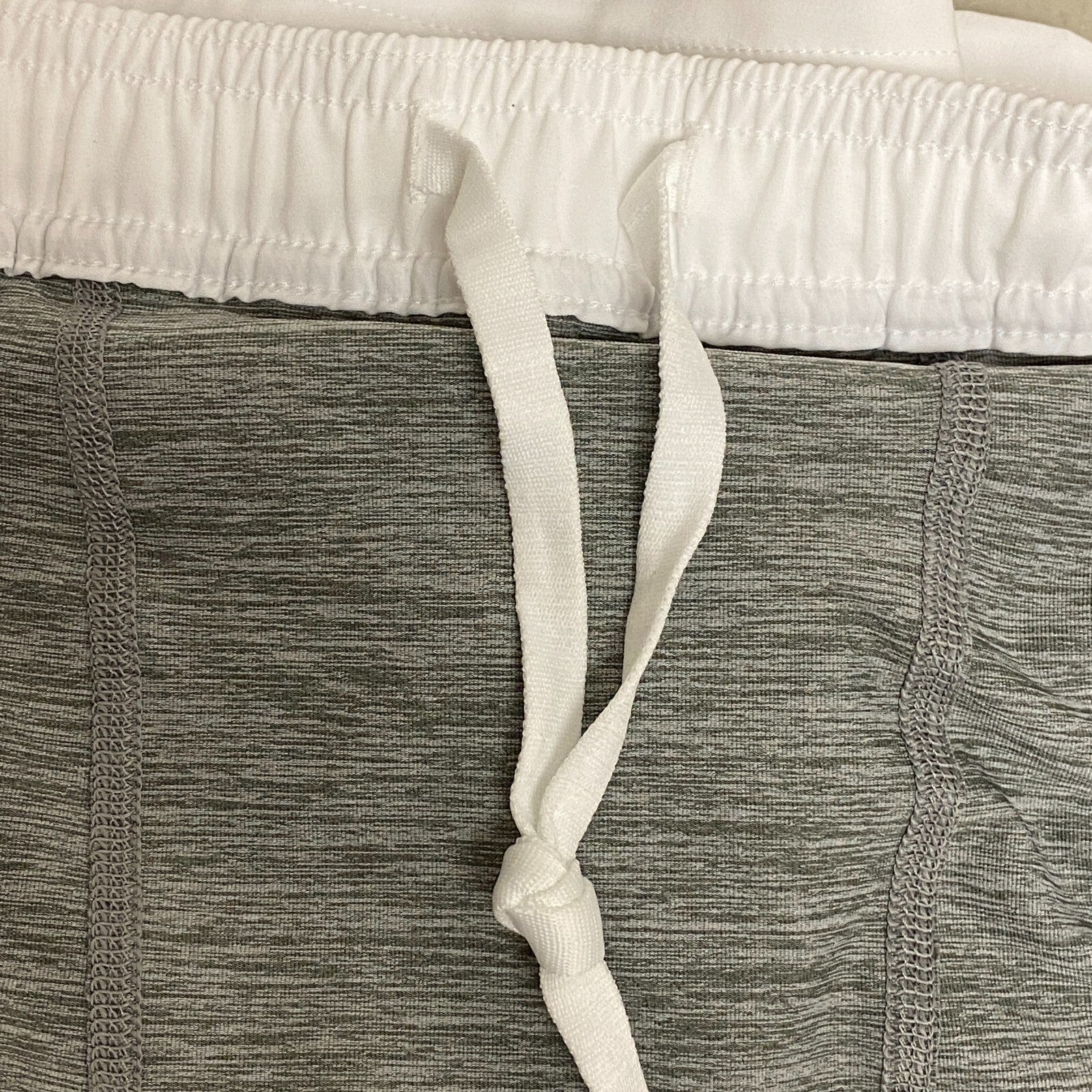 DSG Men's 5" Training 2-in-1 Agility Short Built-in Liner Pure White/Mid Gray