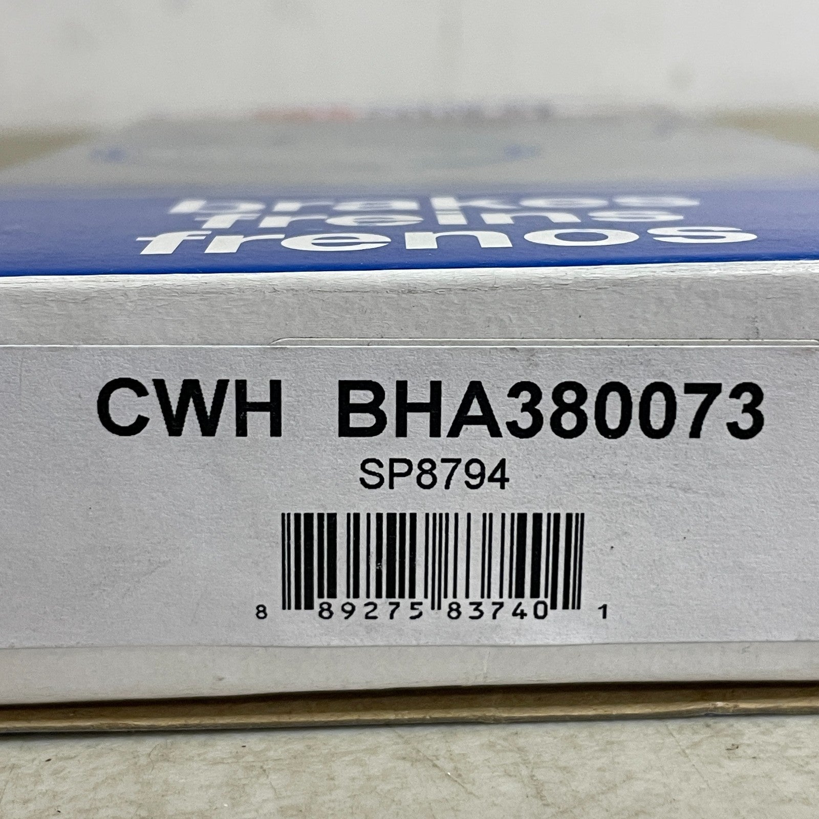 Carquest BHA380073 Brake Hydraulic Hose 11.9" EPDM Rubber w/ Gaskets & Washers