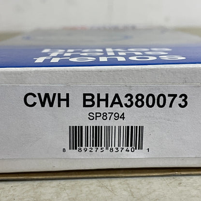 Carquest BHA380073 Brake Hydraulic Hose 11.9" EPDM Rubber w/ Gaskets & Washers