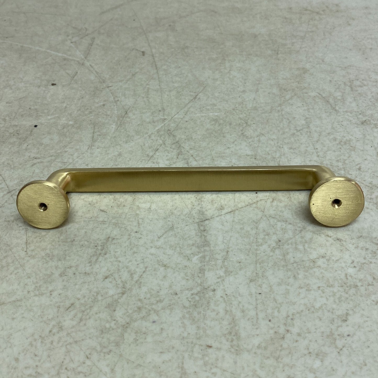 Signature Hardware 6" Belfast Solid Brass Cabinet Pull - Satin Brass