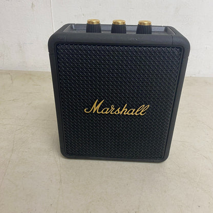 Marshall Stockwell II Portable Bluetooth Speaker Black Brass