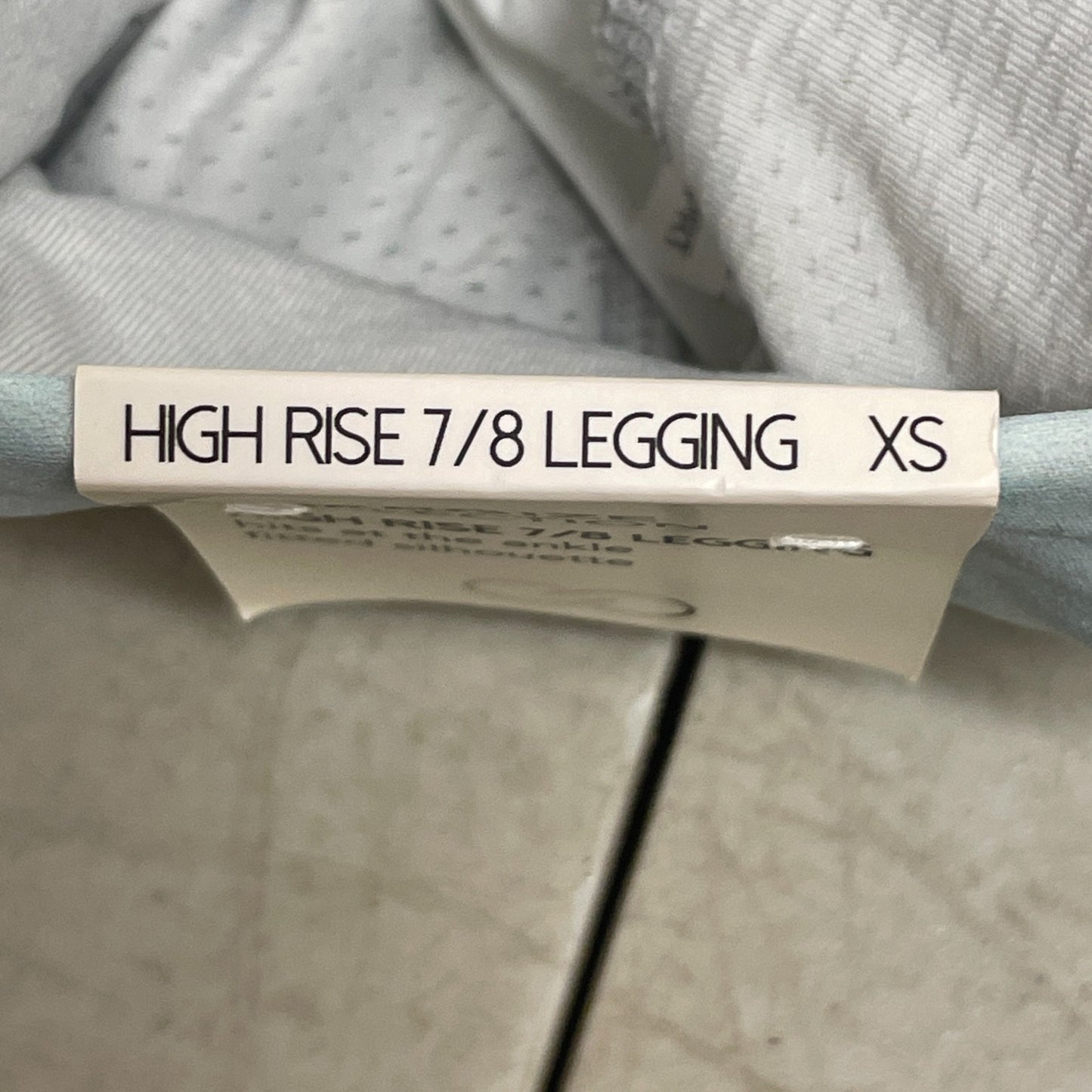 Calia Womenâs Energize Core 7/8 Leggings Milky Blue Stretch Activewear WAX1231