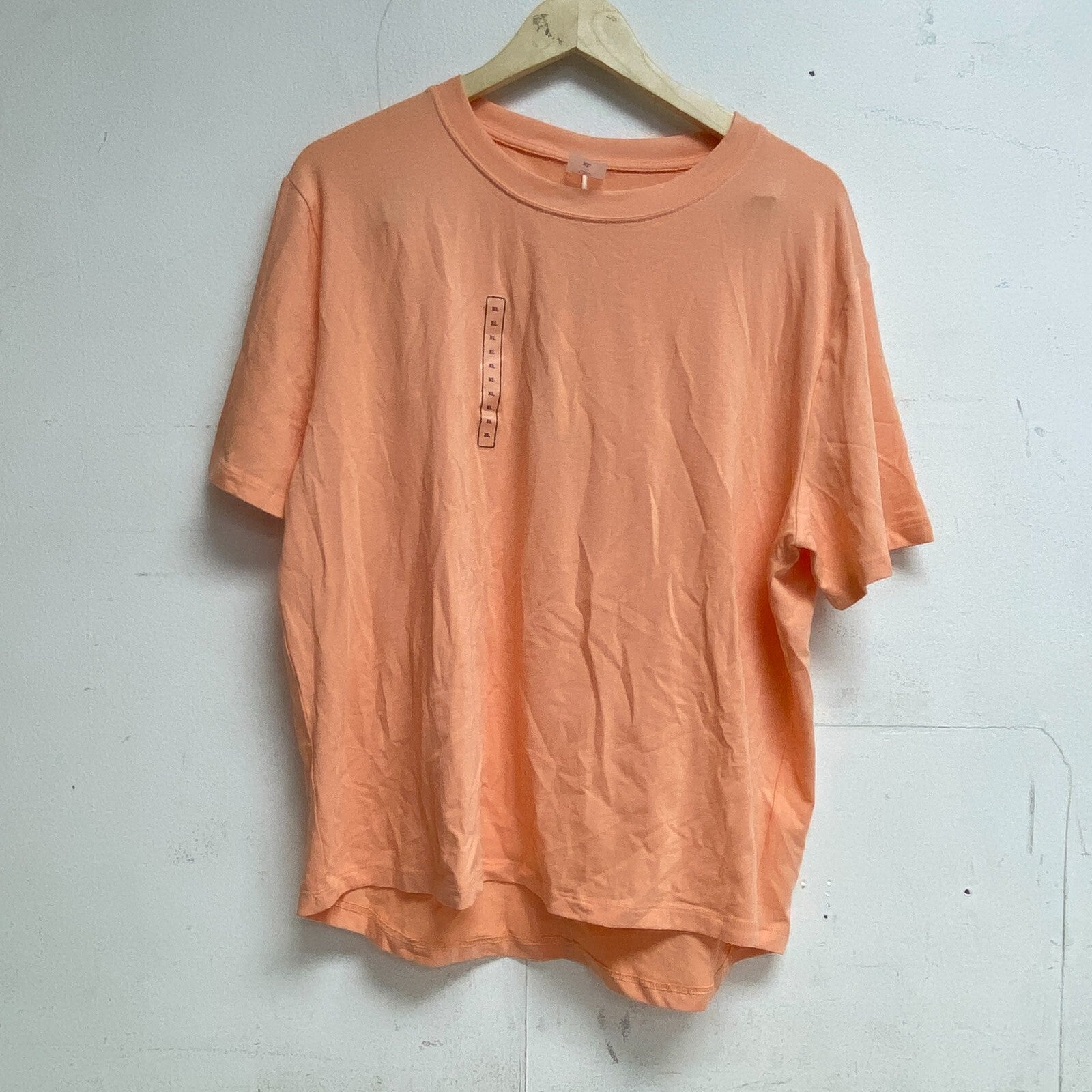 Calia Women Everday Relaxed Tee Peach Glow WAX11251 BRAND NEW